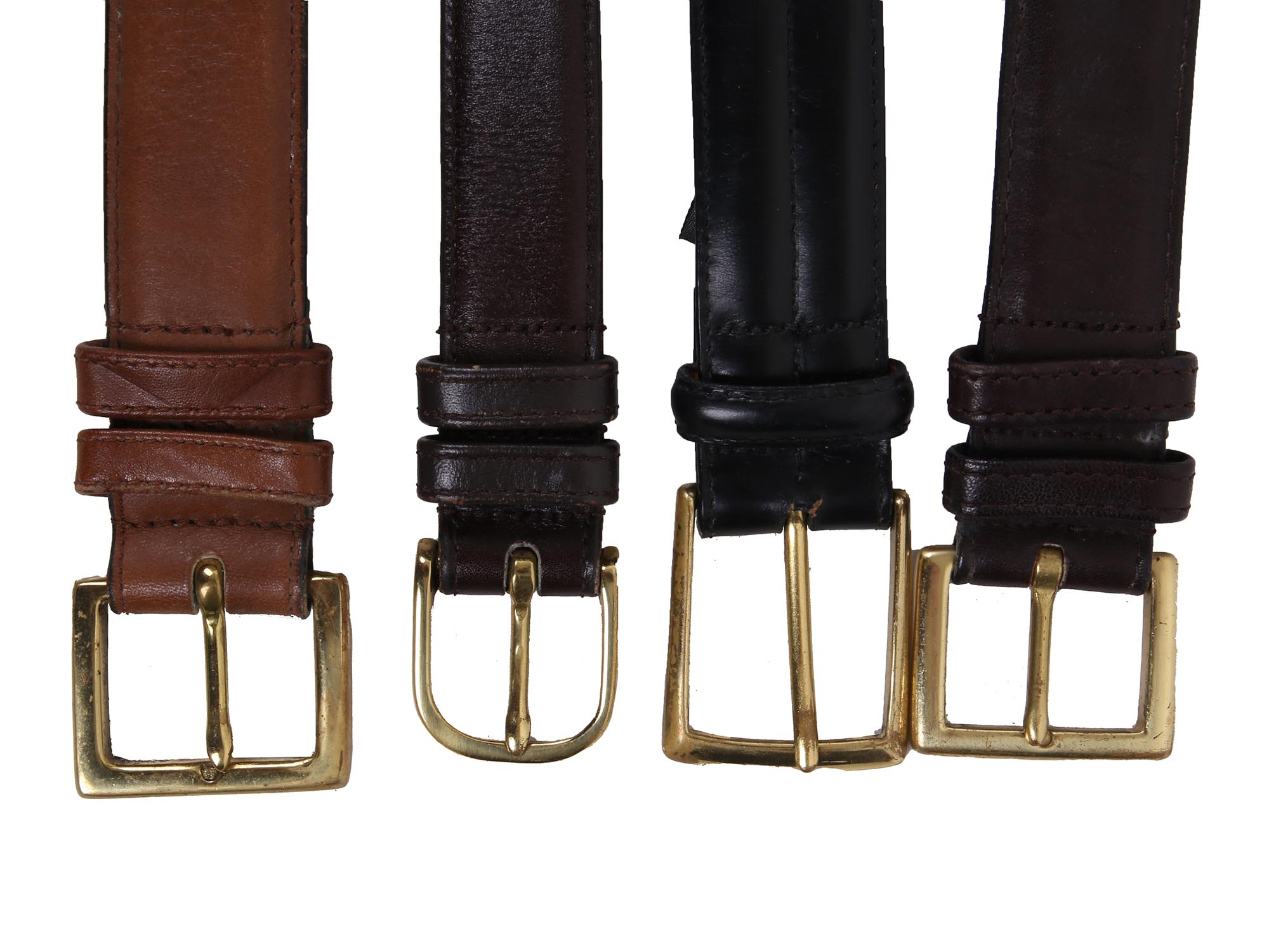 LEATHER BELTS THREE BY COACH ONE BY BRIGHTON PIC-2